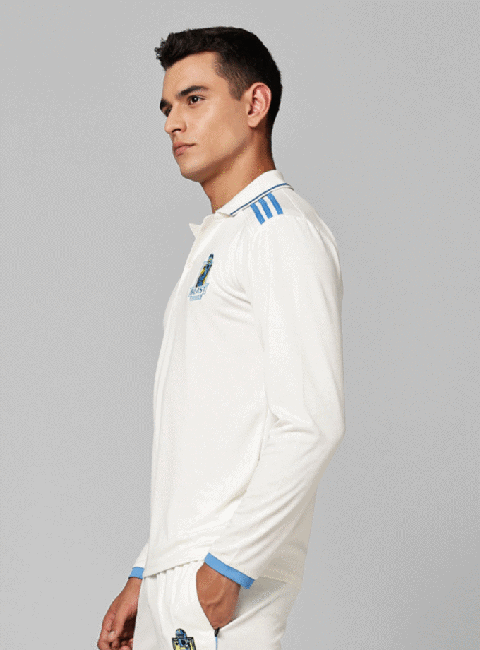 Men Colourblocked Polo Collar T-shirt