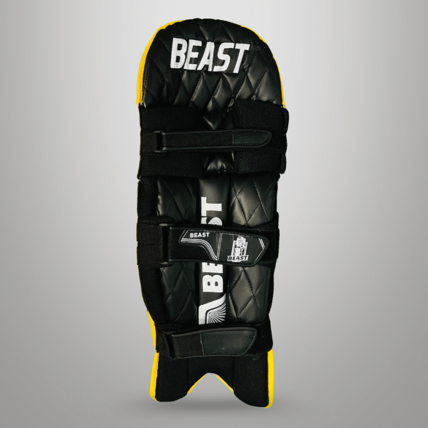 Lightweight Cricket Batting Pads | Yellow - Image 4