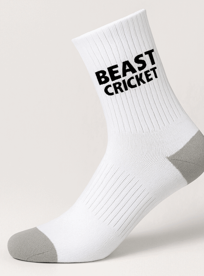 Beast Cricket Printed Sports Socks