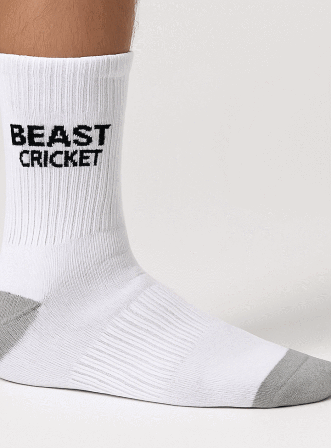 Beast Cricket Printed Sports Socks