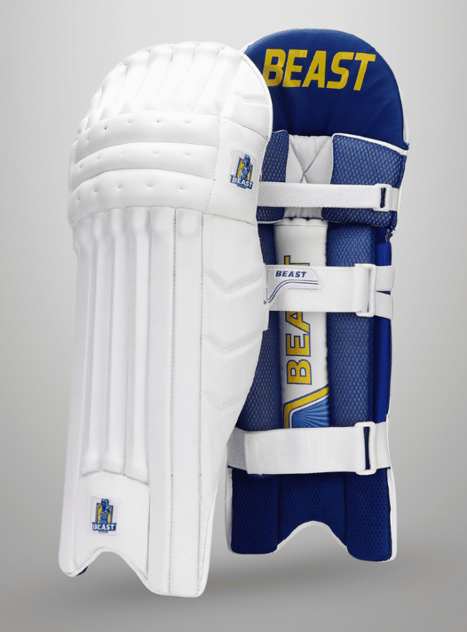 Lightweight Cricket Batting Pads | White