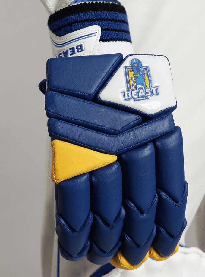 Batting Cut Players Gloves | Blue