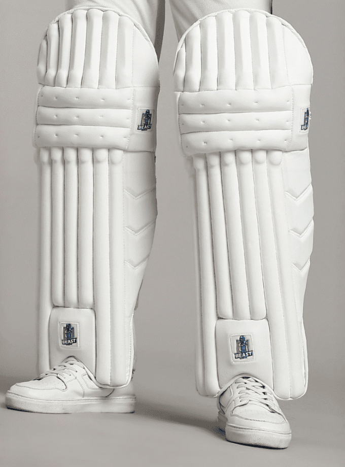 Lightweight Cricket Batting Pads | White